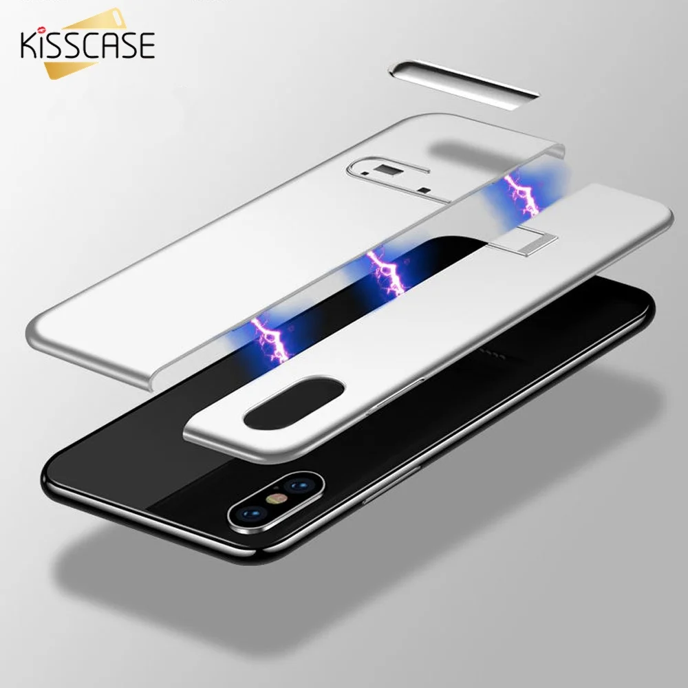 KISSCASE роскошный Магнитный ТПУ Телефон чехол для iPhone 7 X XR XS MAX держатель Чехлы 8 6 6S Plus