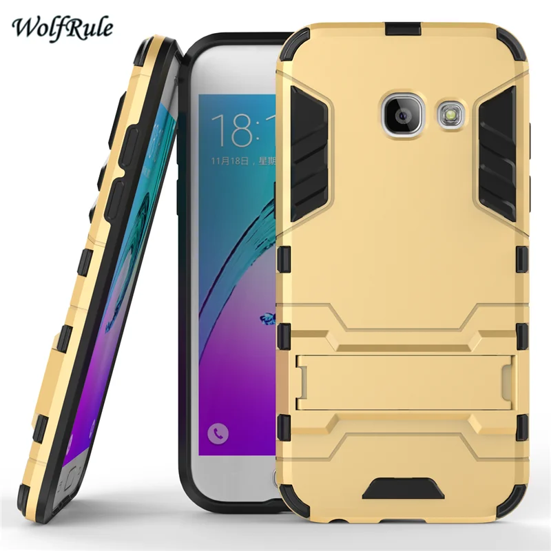 Чехол для Samsung Galaxy A3 2017 чехол A5 бампер из ТПУ и поликарбоната задняя крышка