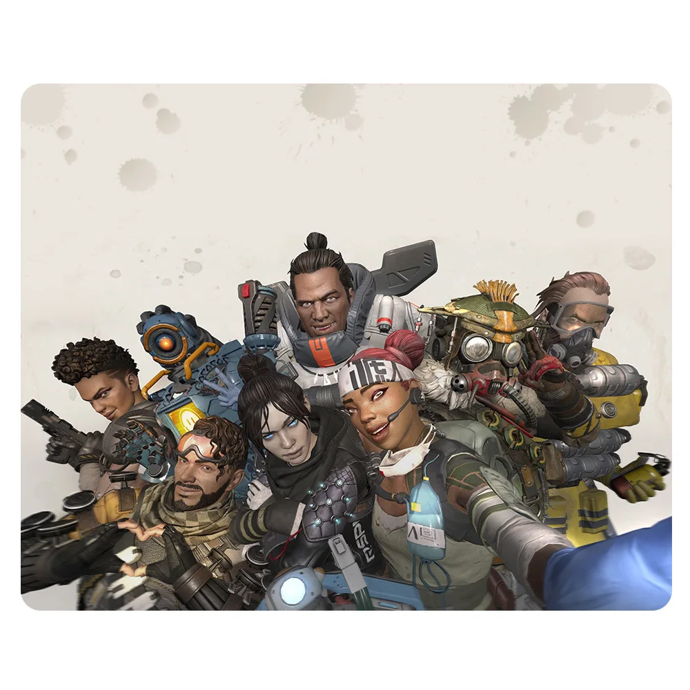 

Горячая игра Apex легенды коврик для мыши Клавиатура коврик для мыши с изображением массового блокнот с рисунком аксессуары для геймеров ...