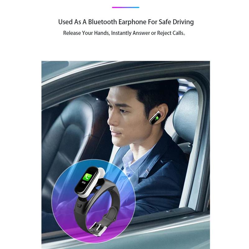 Умный Браслет H109 наушники Bluetooth часы шагомер умный измерение артериального