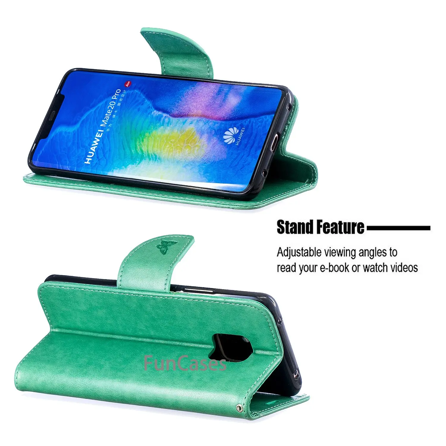 Телефон чехлы для huawei Коврики 20 Pro Чехол роскошный с магнитной застежкой Простой