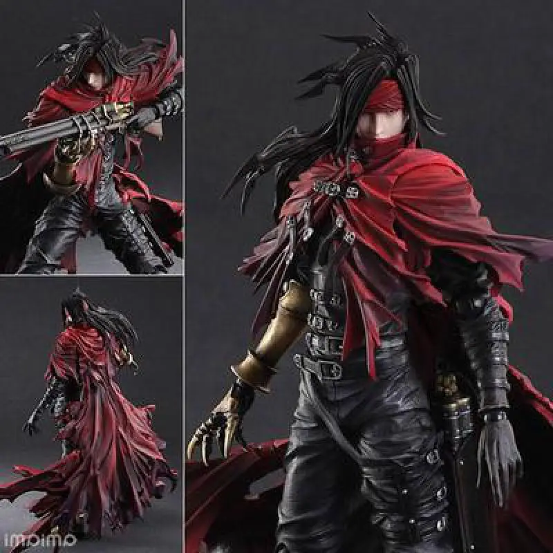 Vincent Valentine фигурки Играть Искусство дирж из Цербера BJD коллекционные игрушки 25 см