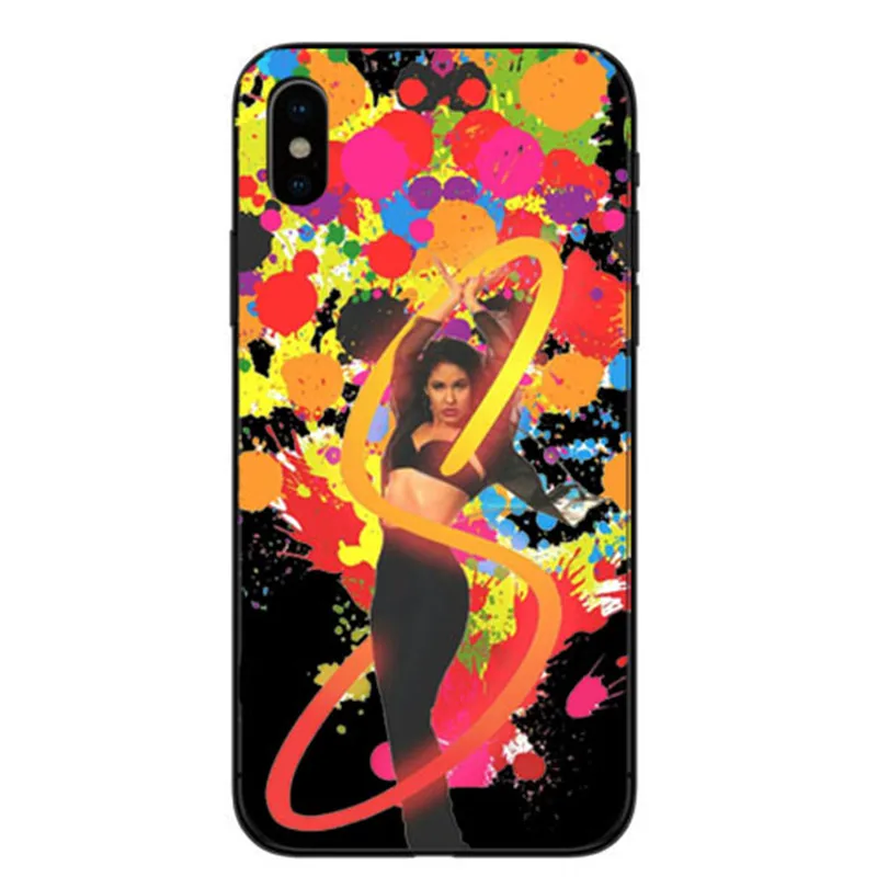 TPU Топ латинский художник '90s Selena quintanilla Cliente Alta Qualidade чехол для телефона для iPhone 5 8 7 6 Plus 5 XR X XS MAX Coque - Цвет: TPU