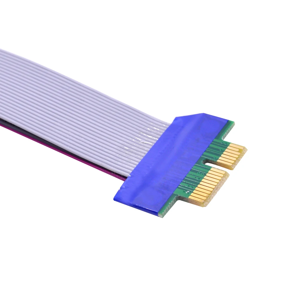 CHIPAL 1X на 1x слот расширения карты ленточный адаптер PCI Express удлинитель переместить