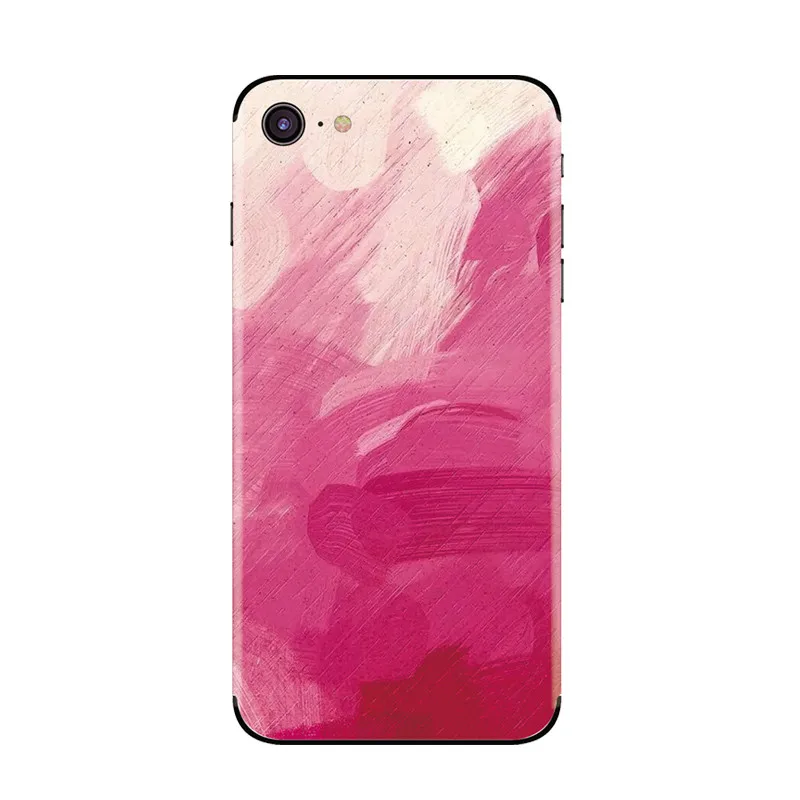 6 Наклейка для IPhone 6 6s 6P 6s P задняя защитная пленка стикер s для IPhone 7 7P 8 8P телефон стикер с изображением серии цветов - Цвет: 6