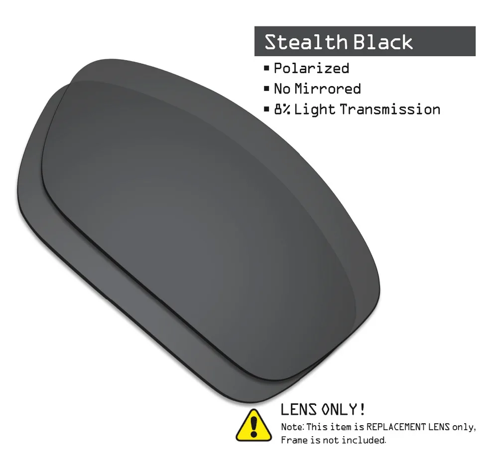 2 пары поляризованных солнцезащитных очков SmartVLT Сменные линзы для Oakley Canteen 2014 Stealth