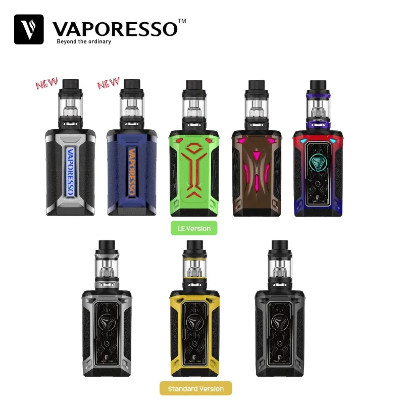 Vaporesso коммутатор 220 Вт TC поле Mod Vape для электронной сигареты комплект 5 мл NRG танк