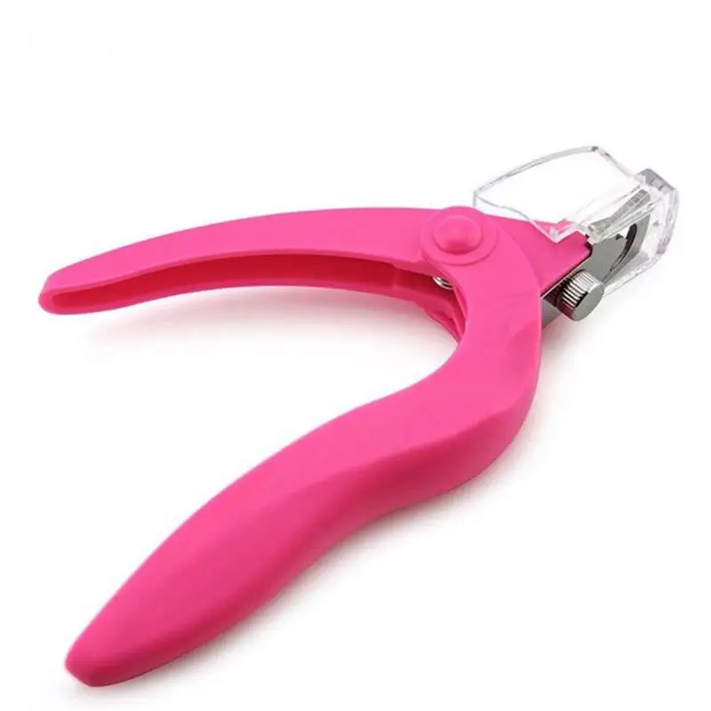 Нержавеющая сталь ногтей Книги по искусству Макияж Накладные U одно слово Cutter