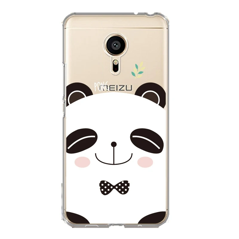 QMSWEI TPU Soft Phone Case For Meilan MX6 pro6 u20 E2 m3 M5 M5s metal Note3 U10 Clear Bear Flamingo Panda Cover Free Shipping |