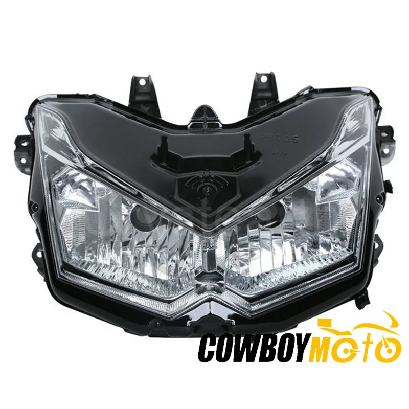 

Motorcycle Clear Front Light Headlight Head Lamp Assembly Housing Kit For Kawasaki Z1000 2010-2013 2011 2012 Motorbike Parts
