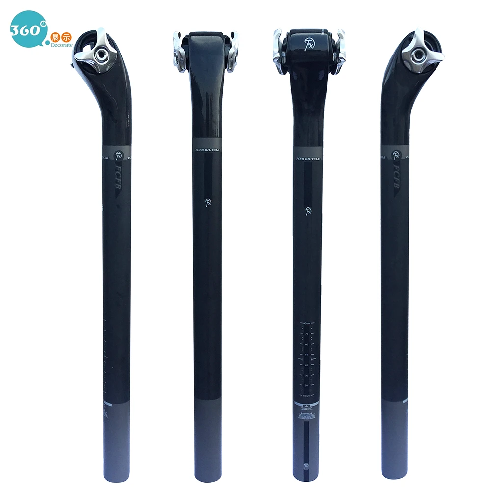 

fast shipping FCFB FW seat post MTB road bike carbon seatpost Seat tube back 20mm 27.2 / 30.8 / 31.6 *350/ 400MM Free Shipping