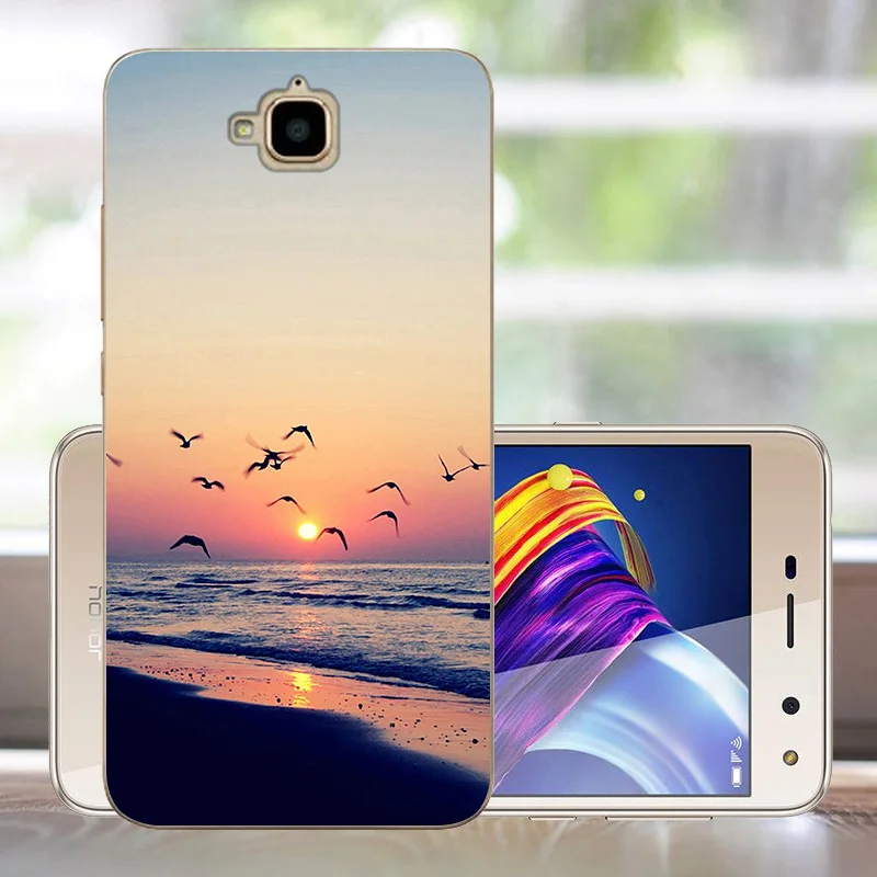 Чехол для huawei Honor 4C Pro, 5,0 дюйма, мягкий ТПУ, huawei Honor 4C PRO, TIT-L01 чехол, чехол для huawei Y6 PRO, чехол s, задняя крышка для телефона