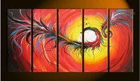 100 hand painted huge wall art oil painting on canvas abstract home decoration free shipment no framed