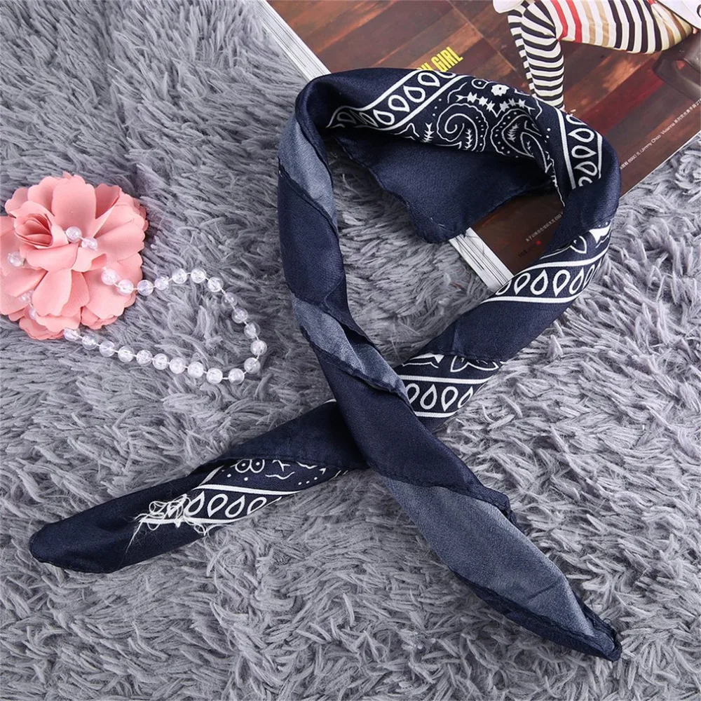 100% шелковый квадратный платок классическая печать квадратная форма Высокое