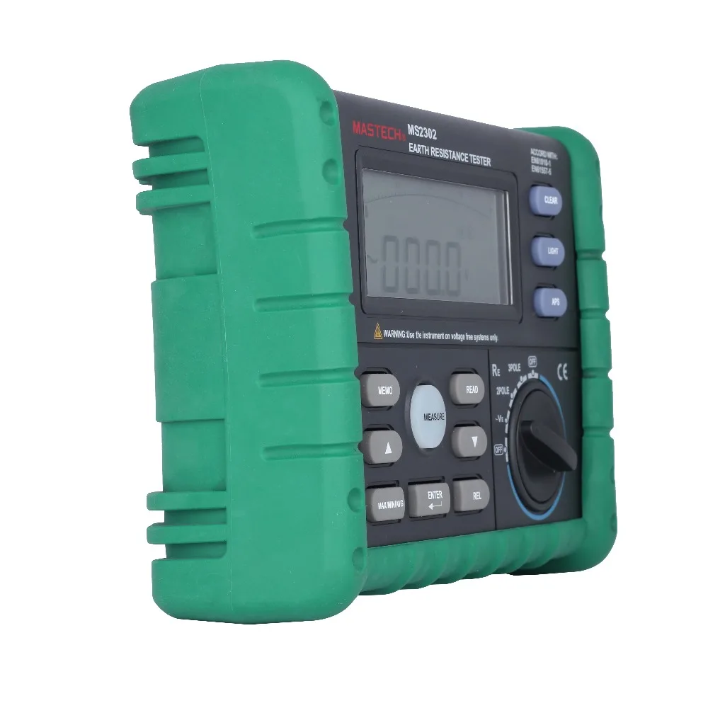 MASTECH MS2302 Сопротивление заземления метр Новый W/Warr|earth resistance meter|resistance meterearth |