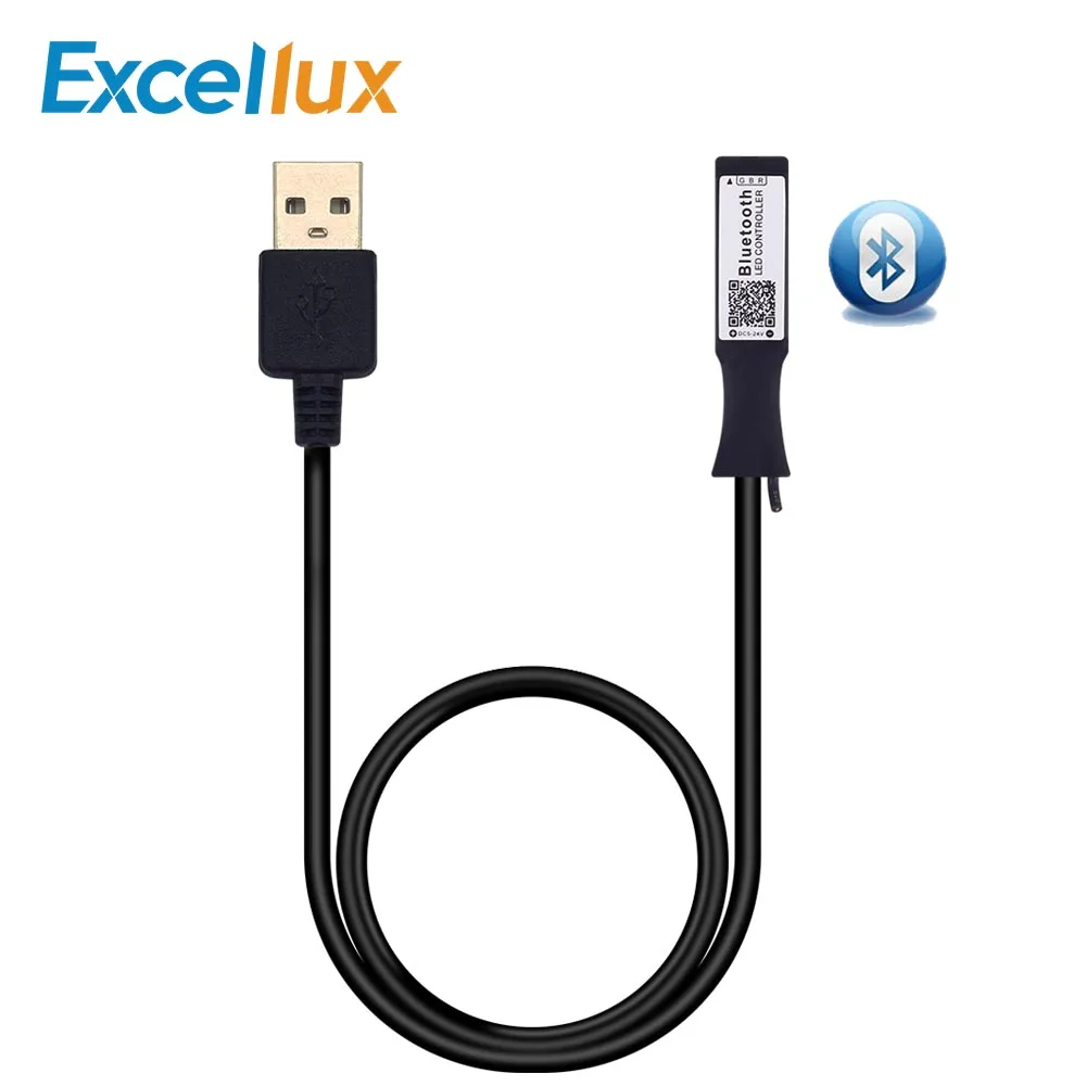 DC 5 24V светодиодный мини Bluetooth контроллер USB Led RGB для светодиодной ленты