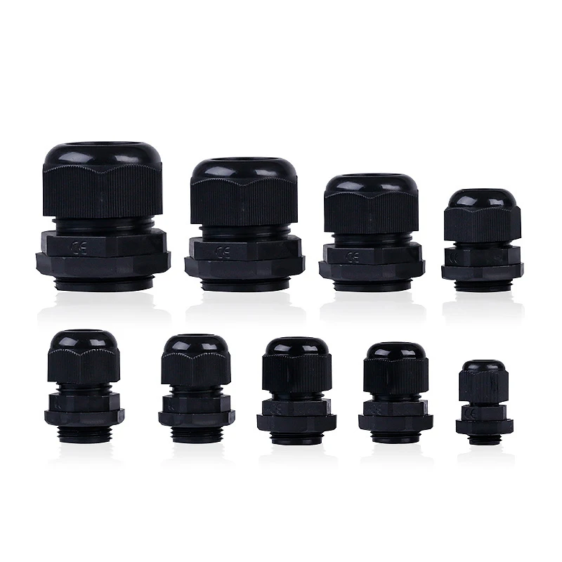 

PG16 PG19 PG21 PG25 Cable Gland Connector Waterproof Nylon Plastic