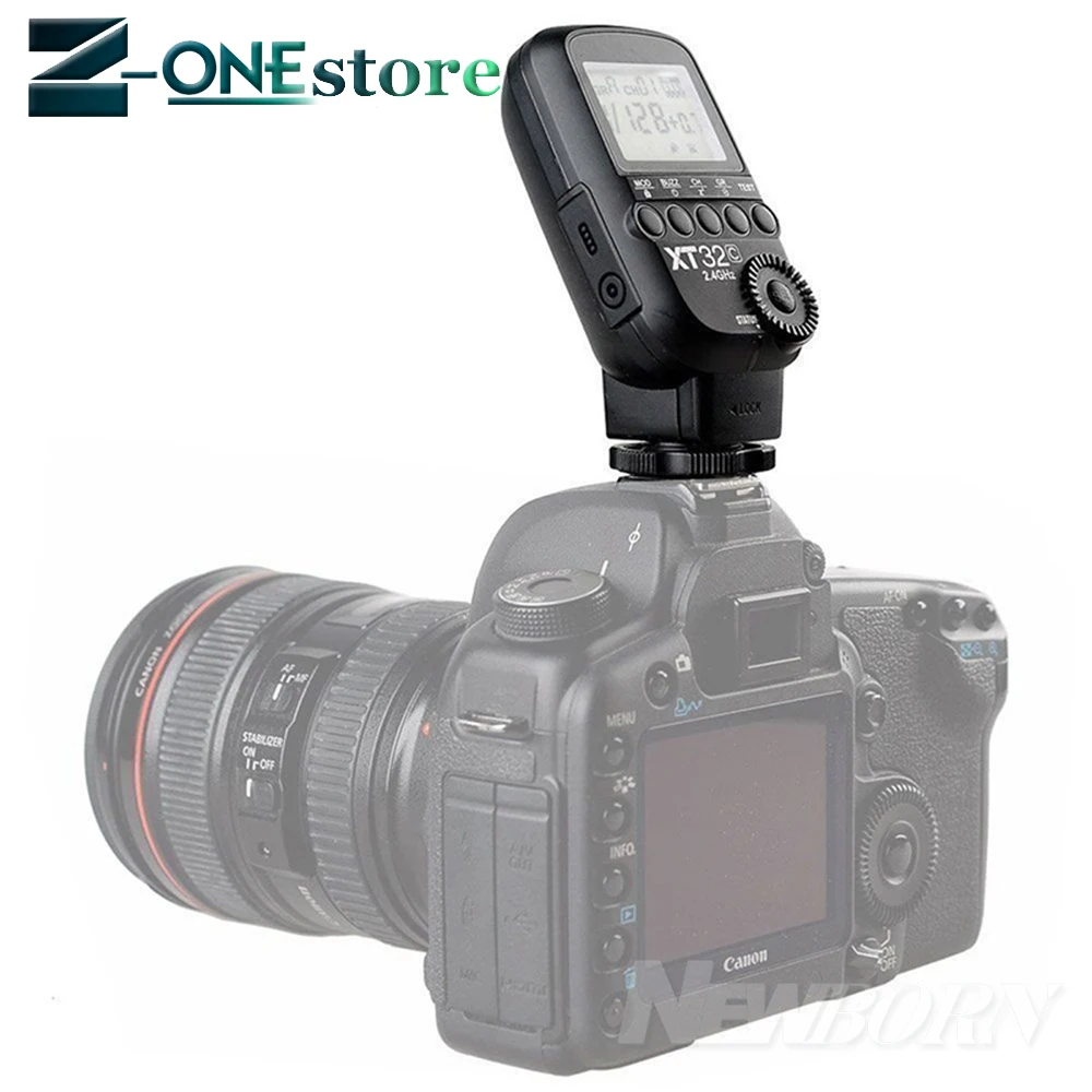 Godox XT32C 2 4G беспроводной 1/8000s высокоскоростной синхронизирующий триггер вспышки