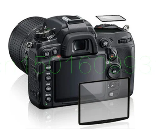 Профессиональный ЖК-экран оптического стекла Защитная Крышка для Nikon D7100 DSLR