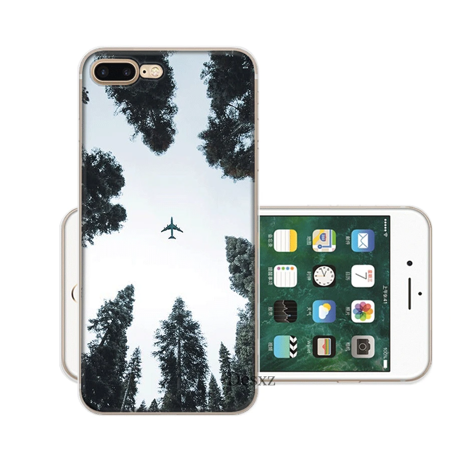 Чехол Desxz Aircraft для iPhone 7 8 6 6s Plus 11 Pro X XR XS Max 5 5S SE |