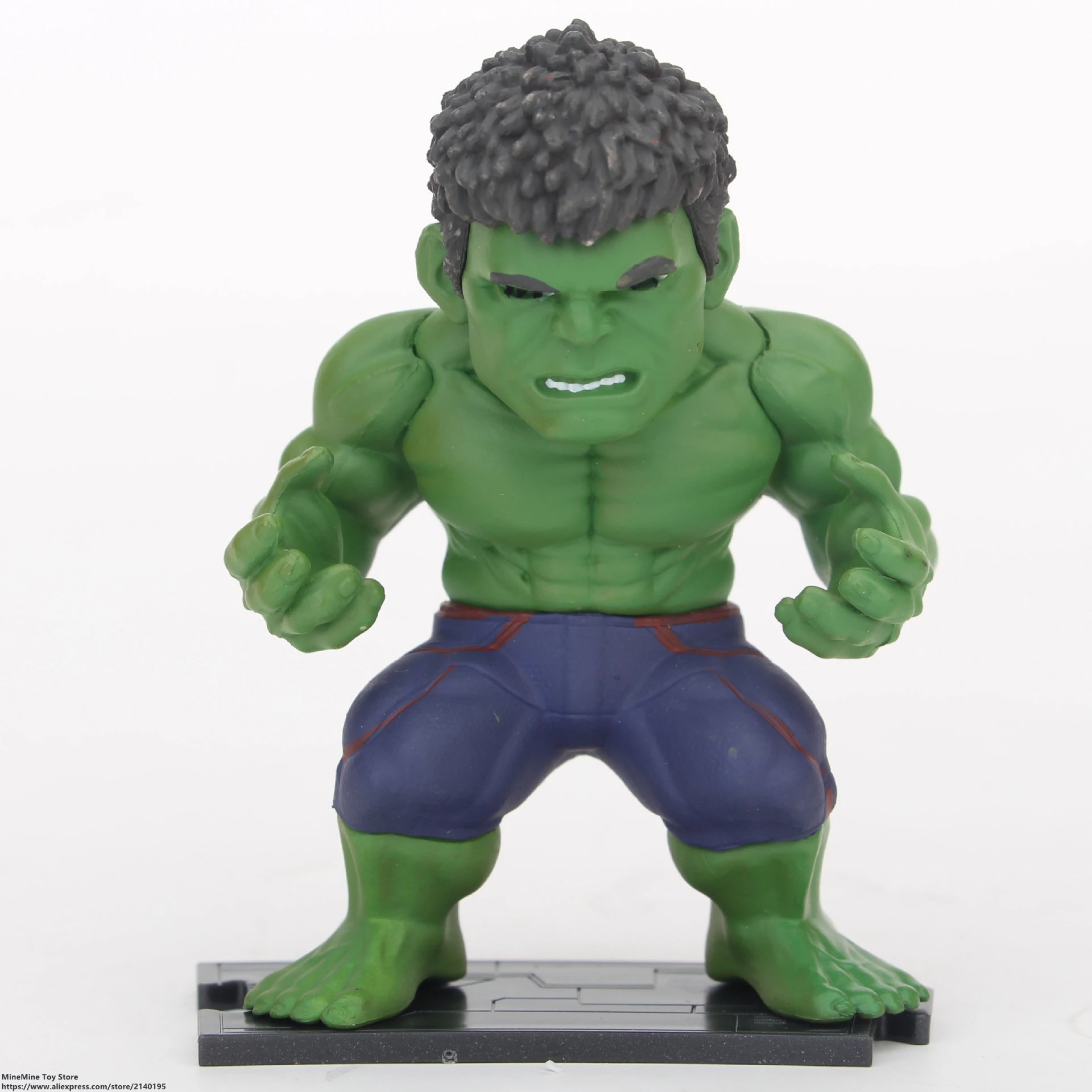 ZXZ Marvel Мстители Халк Черная пантера Локи 6 шт./компл. версия Q фигурка аниме