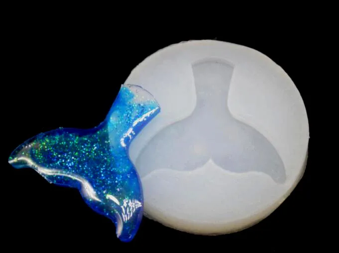 1 шт. силиконовая форма хвост русалки | Украшения и аксессуары