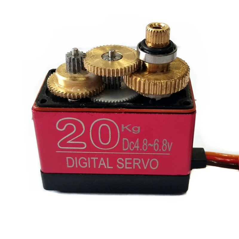 

Free Shipping DS3218 RC servo 20KG metal gear digital servo Aluminum shell baja servo usual Waterproof version for baja cars