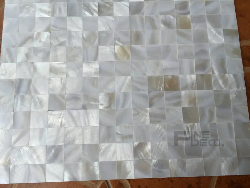 Чистый белый цвет 100% натуральный перламутровый бесшовный узор для украшения