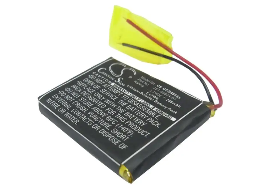 Аккумулятор Cameron Sino 290 мАч для GARMIN Foretrex 401 405 405cx 361 00034 01|Аккумуляторы мобильных