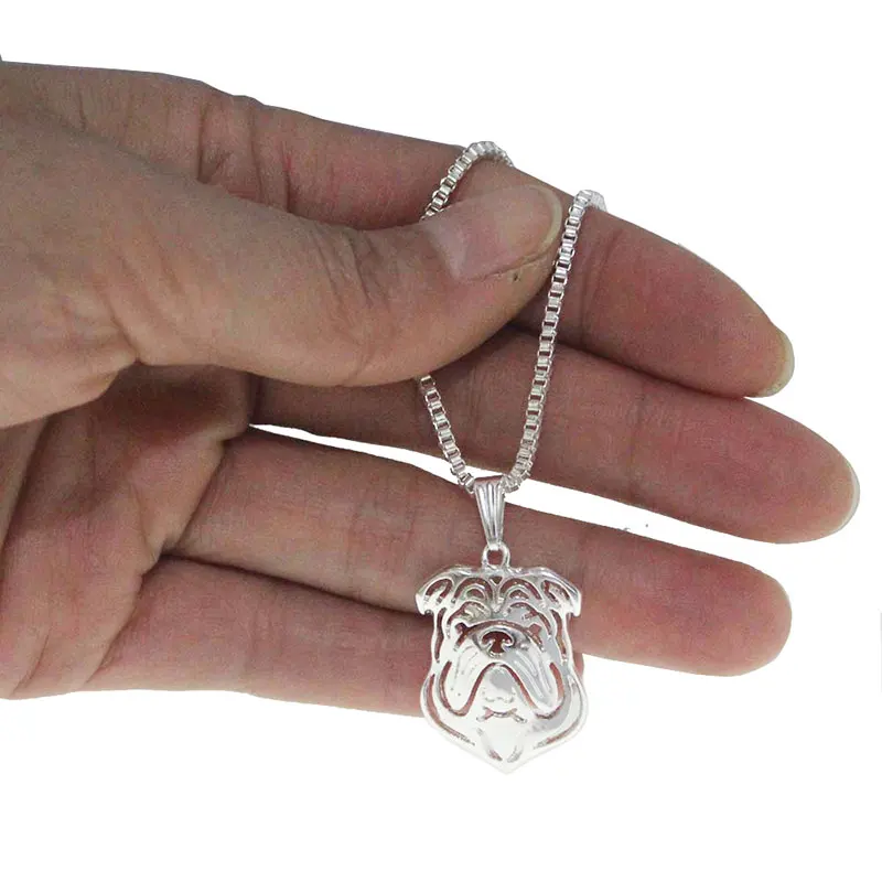 Английская подвеска в форме бульдога собака покрытая животным Мопсом