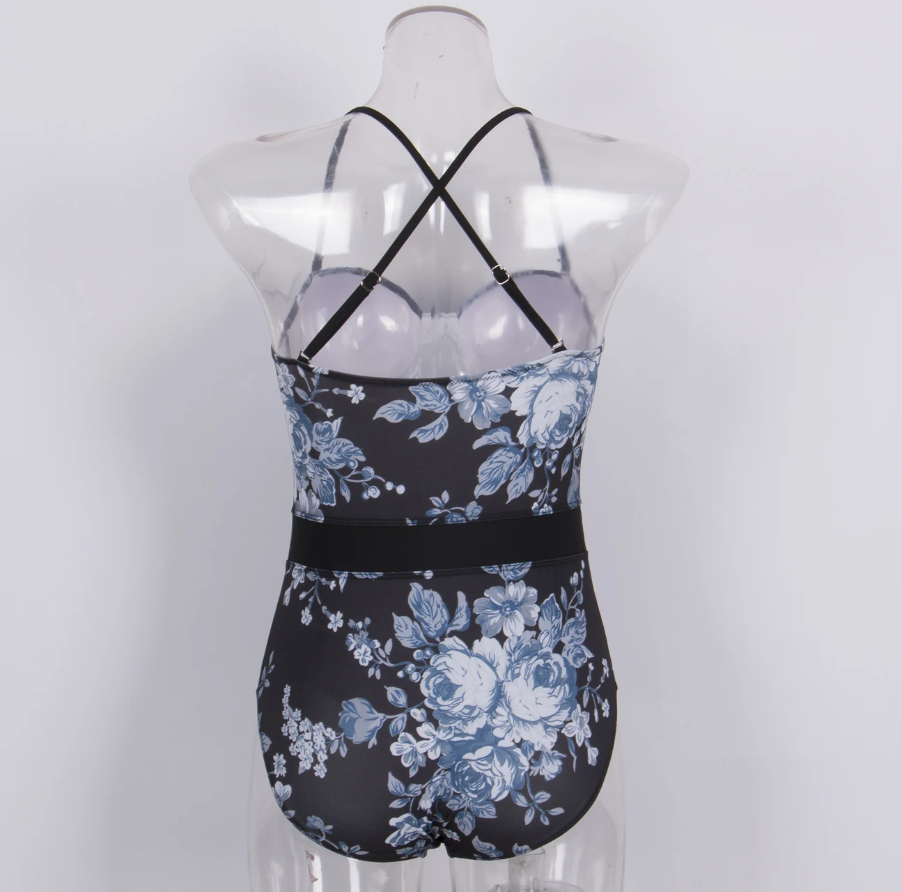 Женский цветочный купальник пуш ап с высокой талией|clothing woman|clothing swimmingclothing swimwear |