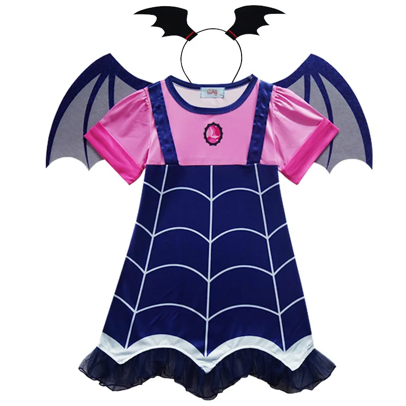 Хэллоуин косплей вампир девушка Vampirina девочка выступление|Украшения своими