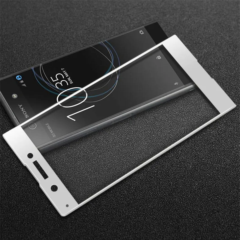 Полный охват для Sony Xperia xa1 5.0 &quotдюймов Стекло ультра тонкий Экран HD Защитная