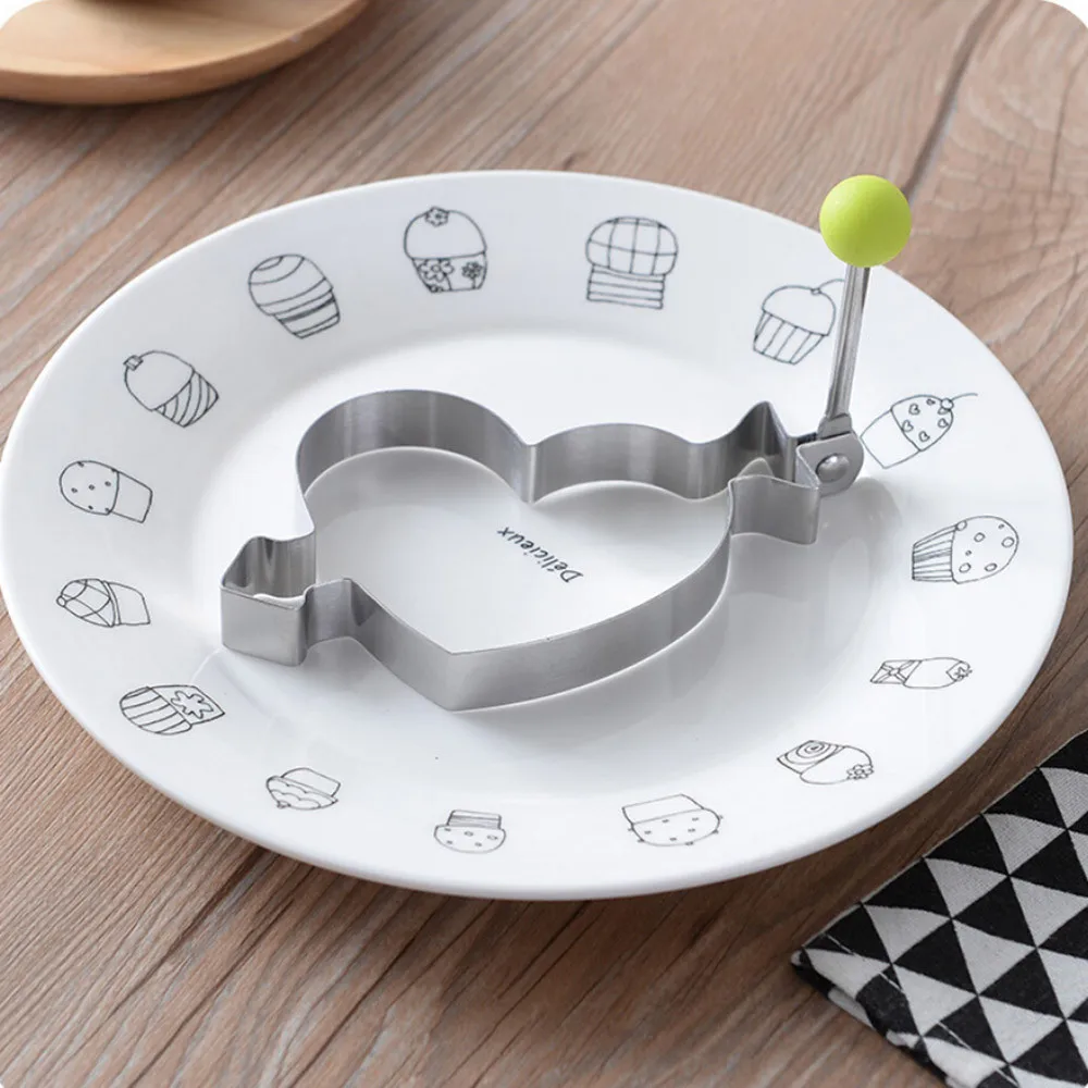 5 стилей формирователь яиц из нержавеющей стали Форма для блинов кухонные