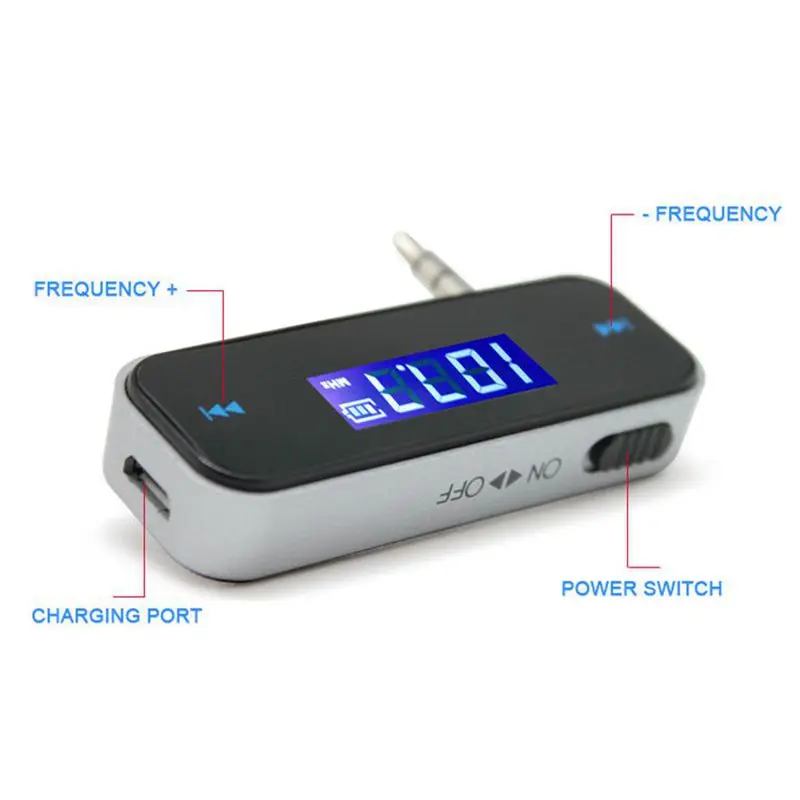 Мини fm-передатчик мм 3 5 в автомобиле музыкальный аудио Bluetooth Автомобильный mp3