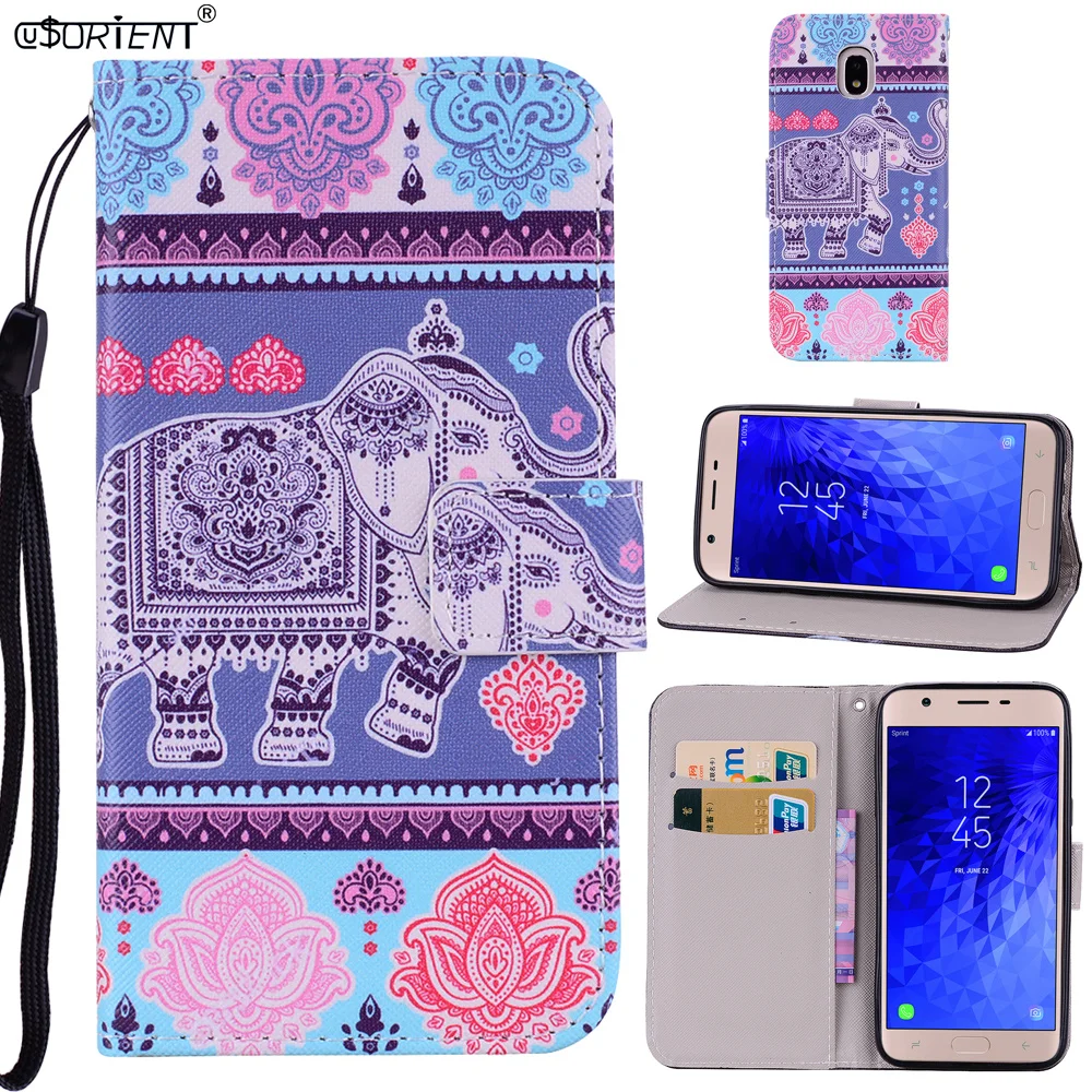 Чехол-книжка для Samsung Galaxy Express Prime 3 J3 Star V 2018 | Мобильные телефоны и аксессуары