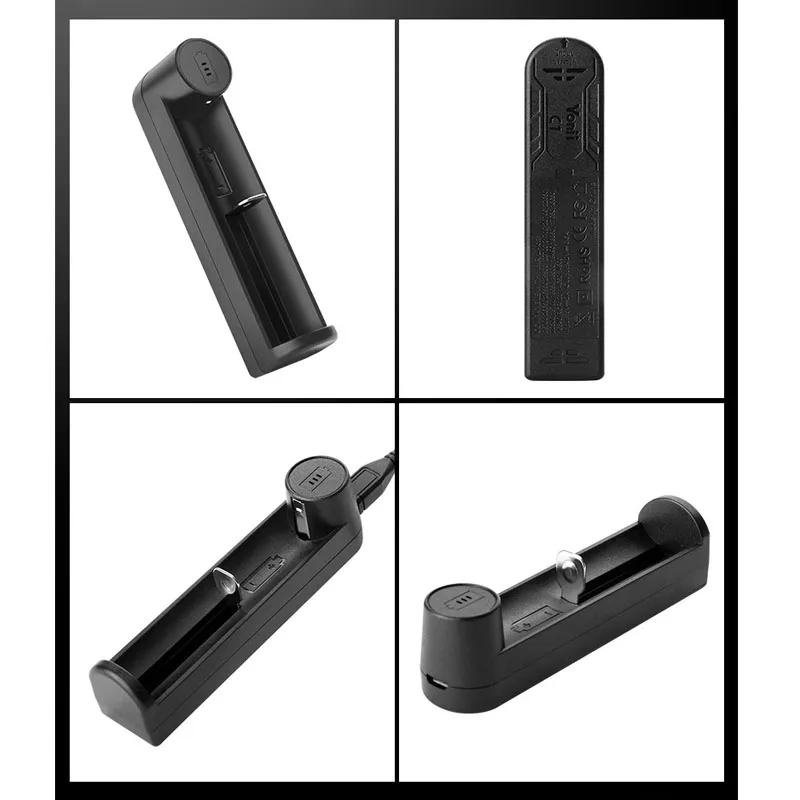 Универсальное зарядное устройство USB для аккумуляторов 3 7 В 18650 26650 16340 14500 10440 18500