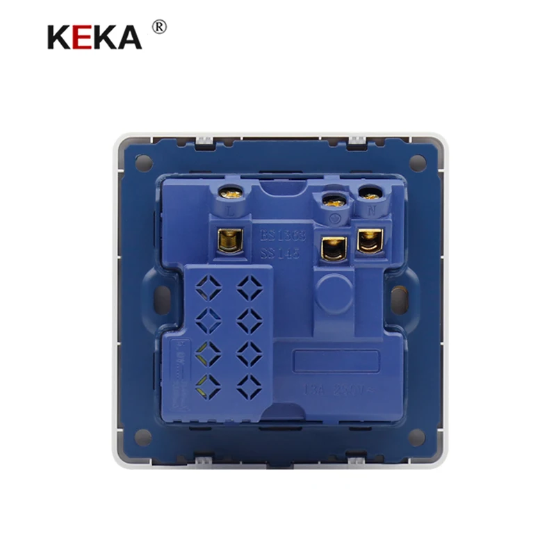 Настенная розетка KEKA с двумя USB портами 5 В 2 1 А|Электрические розетки| |