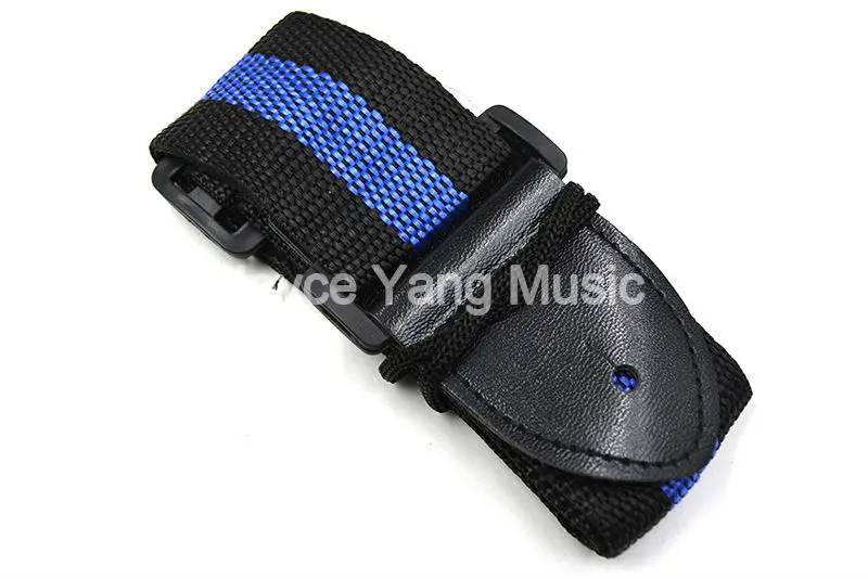 4 цвета полосатый Универсальный прочный кожаный ремешок для акустической