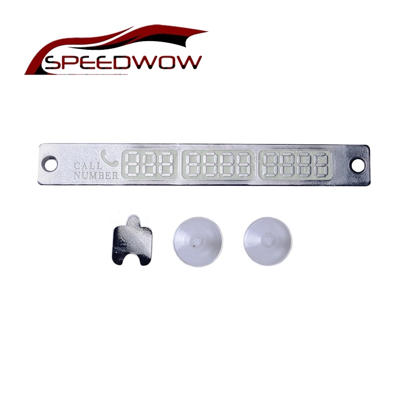 SPEEDWOW автомобильная парковочная карта номер телефона с уведомлениями ночник