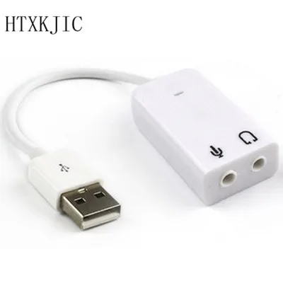 3D USB 2 0 Виртуальная 7 1 канальная внешняя звуковая карта адаптер для Windows XP Win 8 Linux