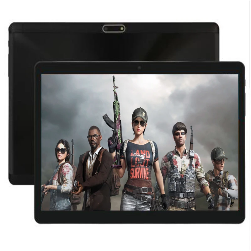 10-дюймовый Android 8 0 планшет 2.5D Закаленное стекло Восьмиядерный 4 Гб ОЗУ 64 ПЗУ 1280X800 IPS