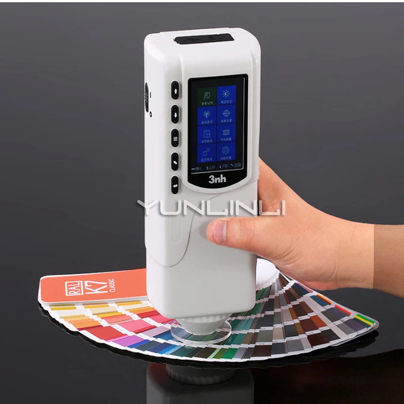 

High Precision Color Difference Meter Color Reader Spectrophotometer Color Difference Tester Colorimeter SC-10