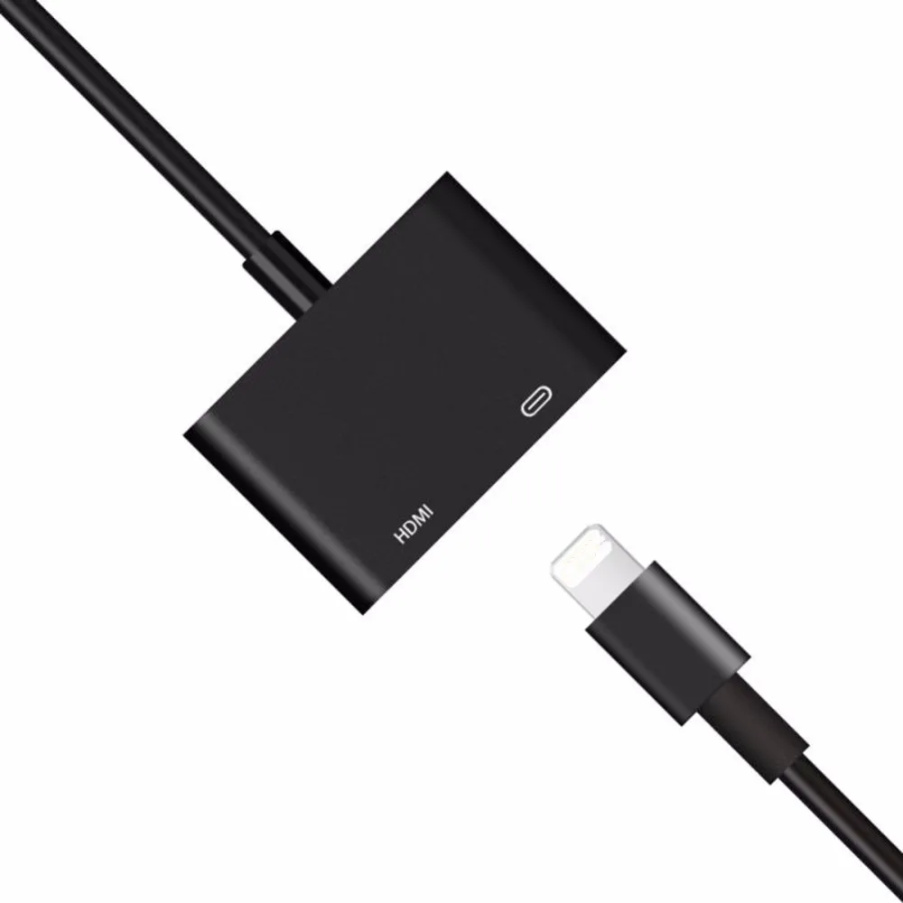 Света AV HDMI/HD ТВ цифровой кабель-адаптер для iPhone к HDMI конвертер 6 7 8 X av-адаптер Lightning