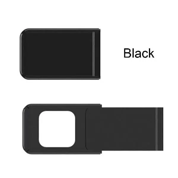 Square black EastVita 1 шт., пластиковая веб-камера, крышка затвора, веб-камера, безопасная защита, конфиденциальность, для настольного компьютера, ноутбука, телефона, камеры s, защита, кран r29 - Цвет: Square black