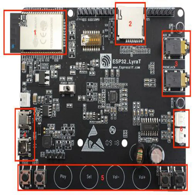 ESP32 LyraT или Mini плата для разработки аудио ESP32|Интегральные схемы| |