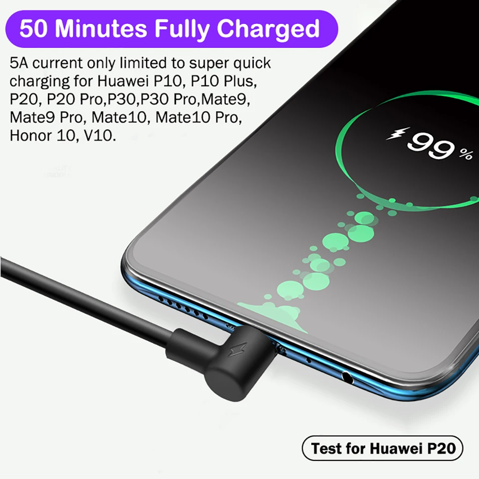 Summerfish 5A usb type C кабель для мобильного телефона USB C кабель для быстрой зарядки type C кабель для samsung S10 S9 S8 Xiaomi Redmi Note 7
