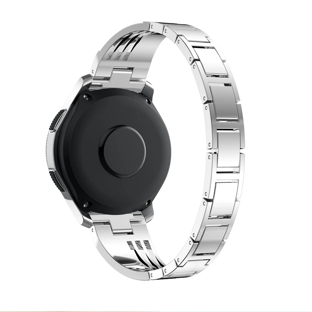 22 мм браслет из алюминиевого сплава для Samsung Gear S3/Galaxy 46 Frontier/классические Смарт