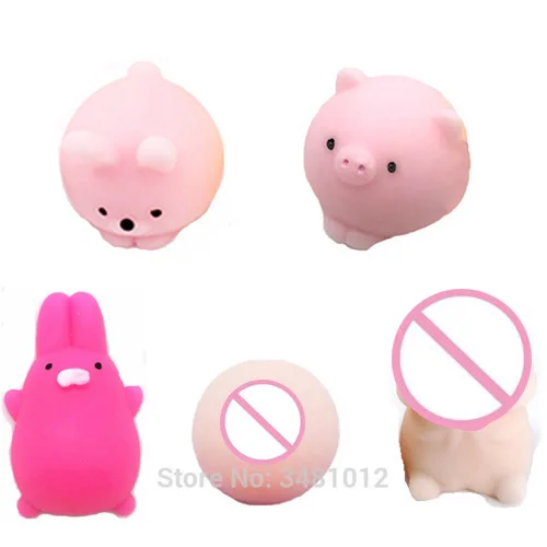 8 5 шт./упак. Squishy Squeeze Mochi кошка антистресс Squishes Акула Squishies Kawaii животные Забавный стресс гаджет забавные игрушки для детей - Цвет: 8