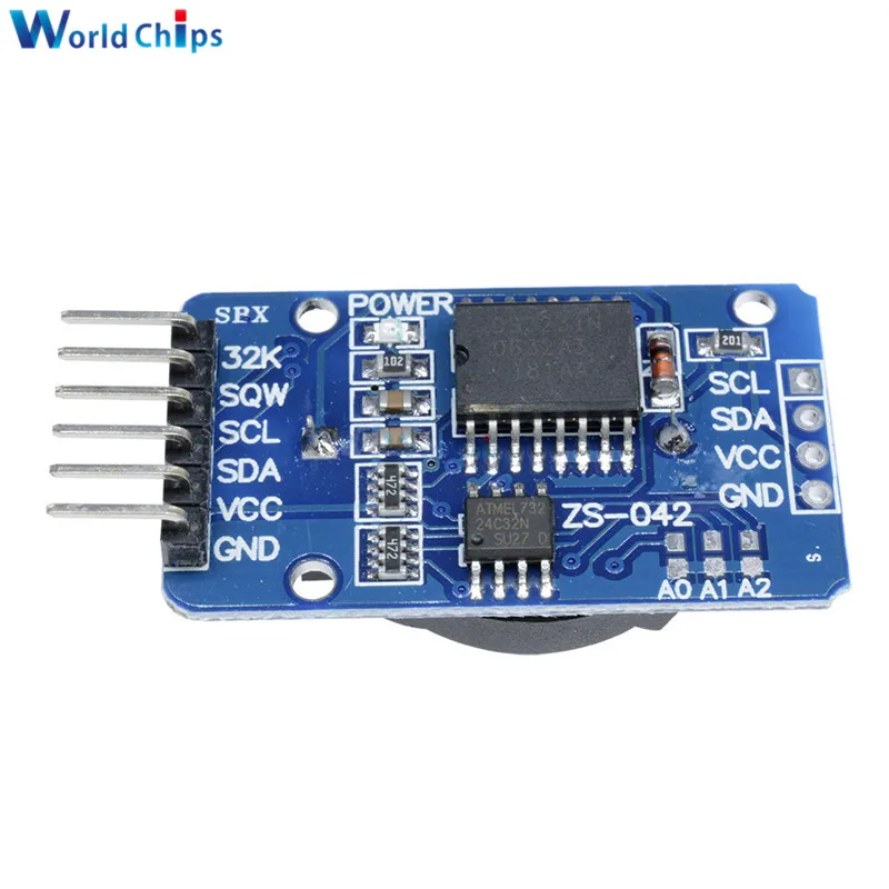 Модуль памяти diymore DS3231 AT24C32 для Arduino прецизионный модуль с часами в режиме